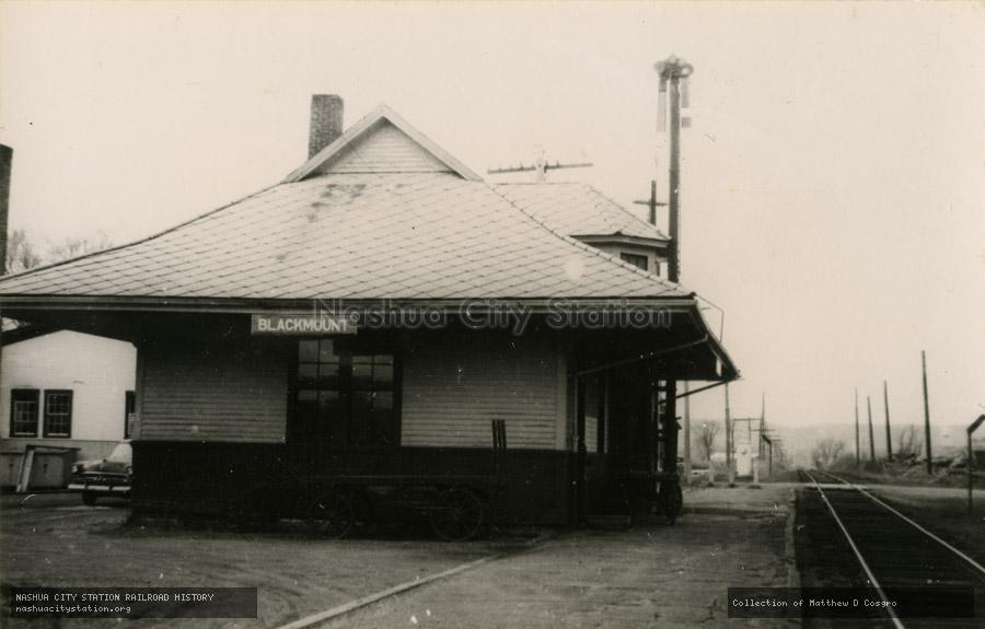 Postcard: Blackmount station